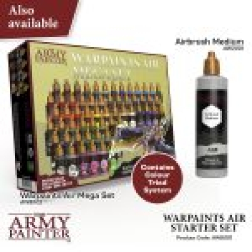 Preview: The Army Painter Warpaints Air Starter Set inkl. Farben (g.P. 1L= 129,75€)